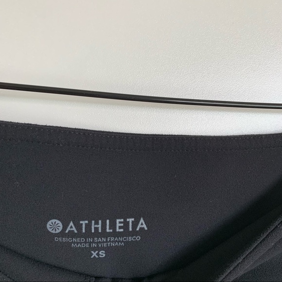 Athleta Black Salutation 7/8 Tight Pants # 591375 - Picture 5 of 5